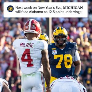 Image post by @michigan__football on Instagram