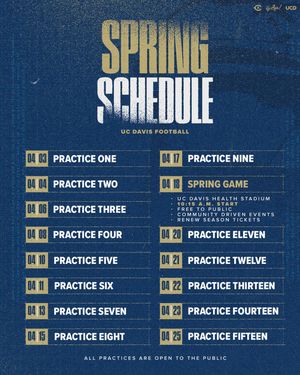 Image post by @ucdavisfootball on Instagram