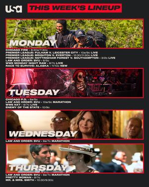 Image post by @USANetwork on Twitter