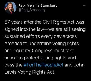 Image post by @repstansbury on Instagram