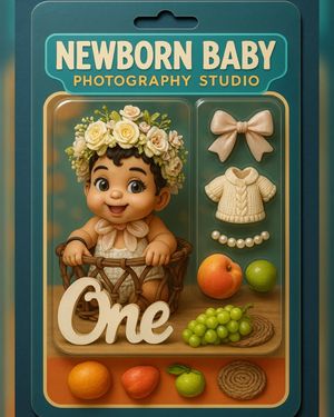 Image post by @newbornbabyphotographystudio on Instagram