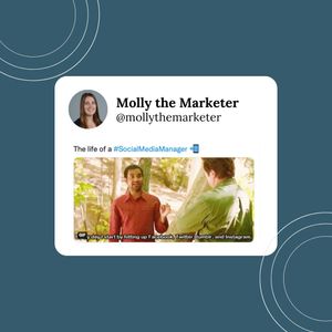 Image post by @mollythemarketer on Instagram