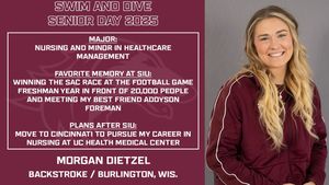 Image post by @SIUSwimDive on Facebook