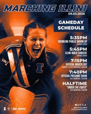 Image post by @marchingillini on Instagram