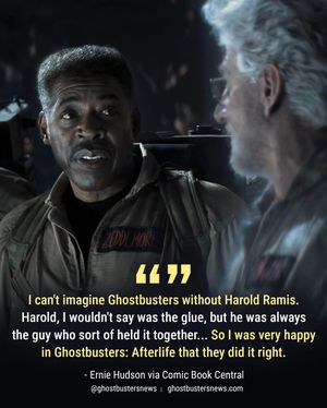 Image post by @ghostbustersnews on Instagram