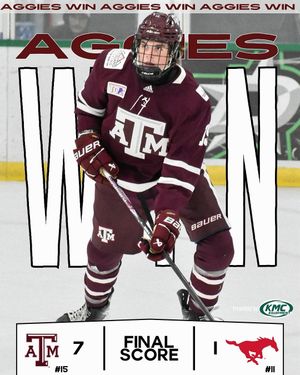 Image post by @tamuicehockey on Instagram