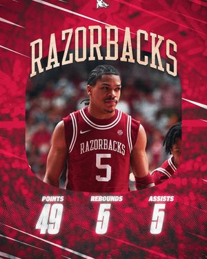 Image post by @razorbackmbb on Instagram