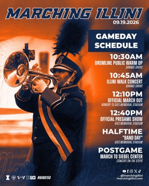 Image post by @marchingillini on Instagram