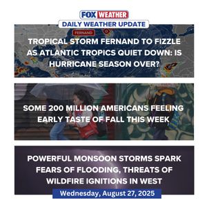 Image post by @foxweather on Instagram