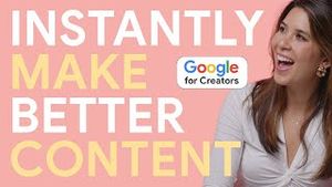 Video post by @googleforcreators on YouTube