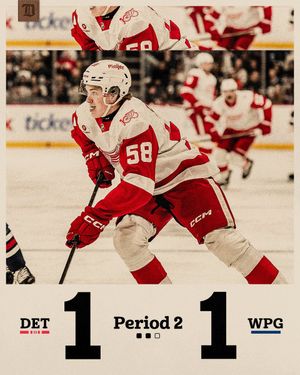 Image post by @DetroitRedWings on Twitter