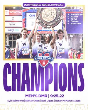 Image post by @uwtrack on Instagram