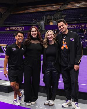 Image post by @uwgymnastics on Instagram