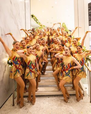 Image post by @rockettes on Facebook