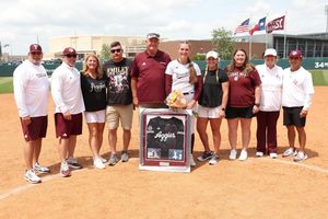 Image post by @aggiesoftball on Instagram