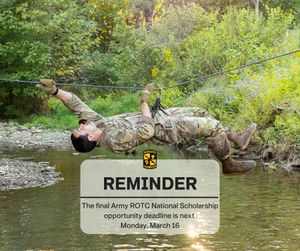 Image post by @armyrotc on Instagram