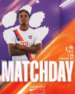 Image post by @clemsonmsoccer on Instagram
