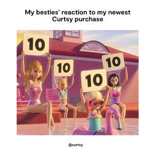 Image post by @curtsy on Instagram