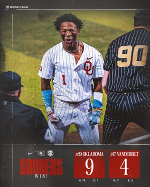 Image post by @OU_Baseball on Twitter