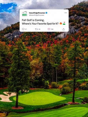 Image post by @beautifulgolfcourses on Instagram