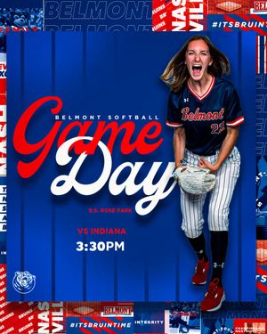 Image post by @BelmontSoftball on Twitter