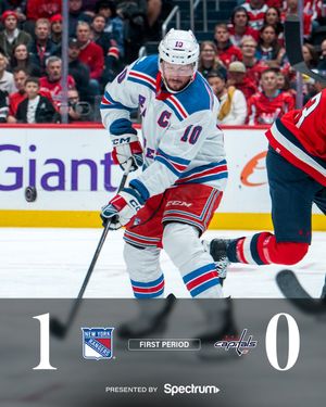 Image post by @NYRangers on Twitter/X