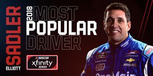 Image post by @NASCAR_Xfinity on Twitter