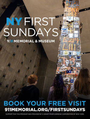 Image post by @911memorial on Instagram
