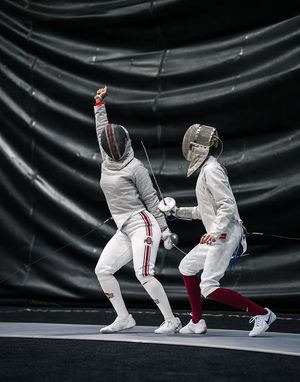 Image post by @ohiostatefencing on Instagram