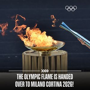 Image post by @olympics on Instagram