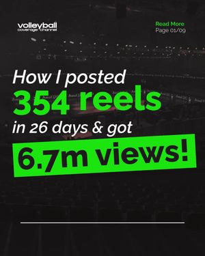 Image post by @volleyballcoveragechannel on Instagram