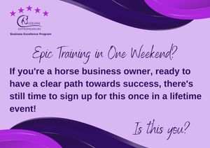 Image post by @equine_entrepreneurs_ on Instagram