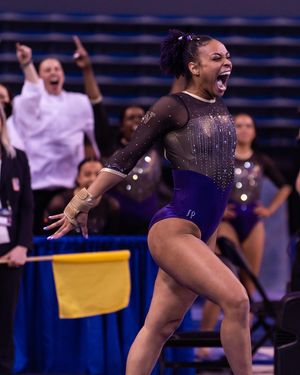 Image post by @uwgymnastics on Instagram