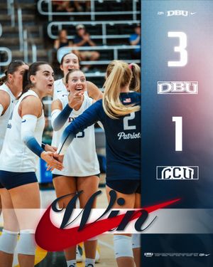 Image post by @dbu_vball on Instagram