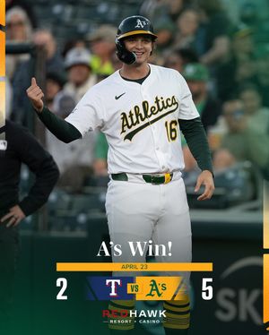 Image post by @athletics on Instagram