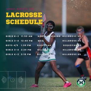Image post by @Hoya Youth Lacrosse Association on Facebook