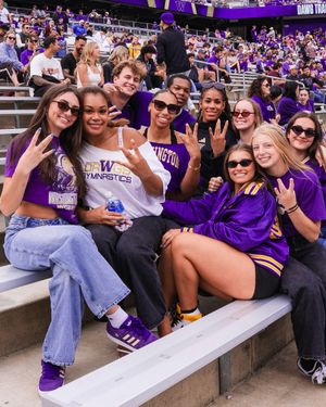 Image post by @uwgymnastics on Instagram