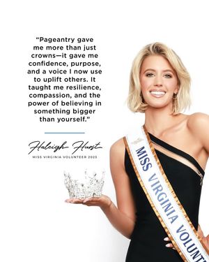 Image post by @missvavolpageant on Facebook