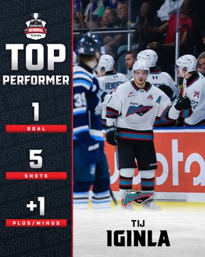 Image post by @westernhockeyleague on Instagram