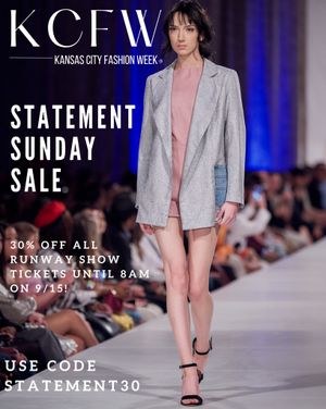 Image post by @kc_fashionweek on Instagram