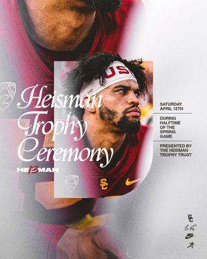 Image post by @uscfb on Twitter