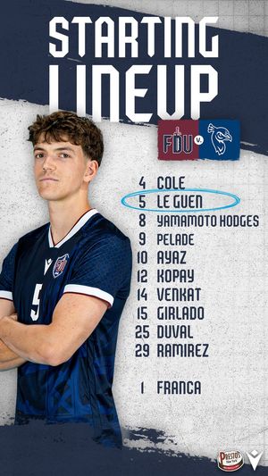 Image post by @FDUKnightsMSOC on Twitter