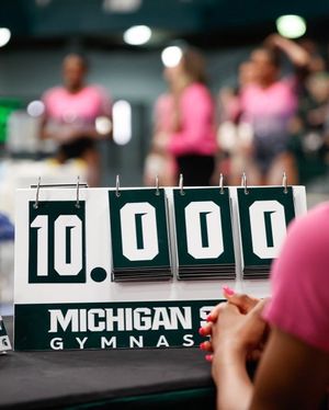 Image post by @msu_gymnastics on Instagram