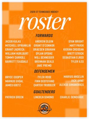Image post by @tennesseehockey on Instagram