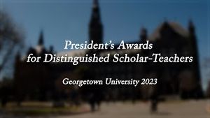Video post by @georgetownuniversity on YouTube