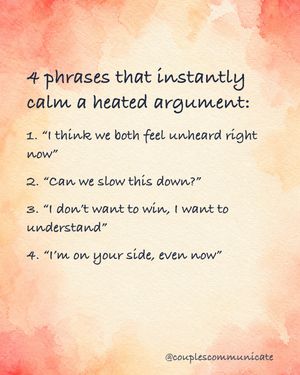 Image post by @couplescommunicate on Instagram
