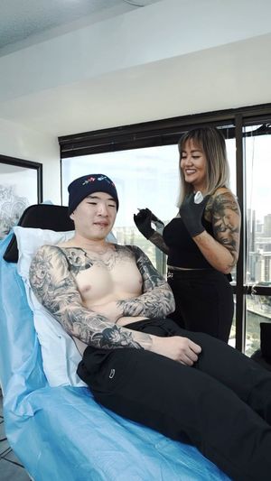 Video post by @skindesigntattoos on Instagram