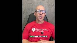 Video post by @salesrecruitinguniversity on YouTube