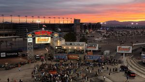 Image post by @LVMotorSpeedway on Facebook