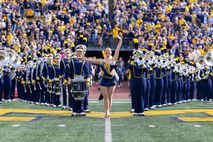 Image post by @umichband on Instagram
